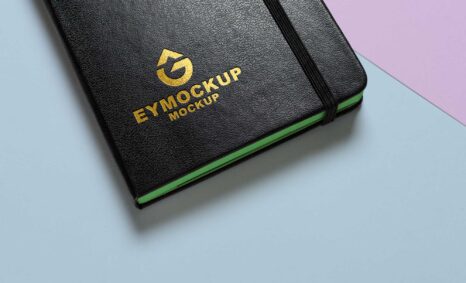 Golden Freebies Logo Mockup