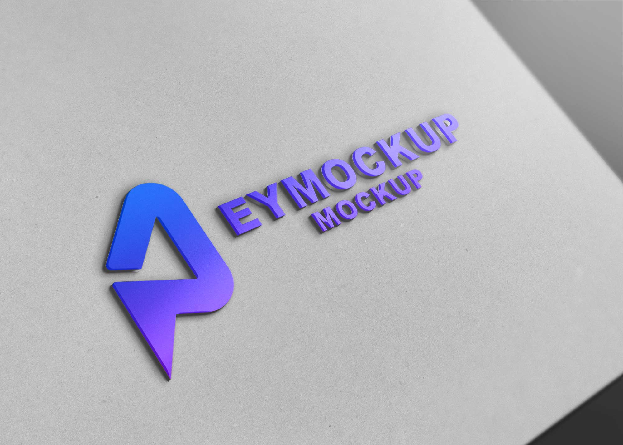 AirFlow 3D Logo Mockup