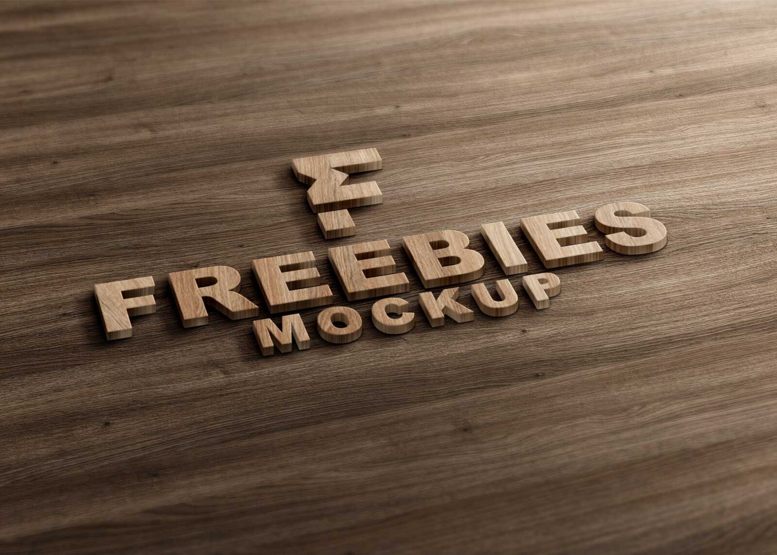 Beautiful 3D Grass Logo Mockkup