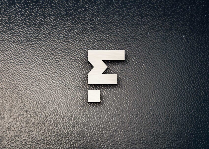 Freebies Black Logo Mockup