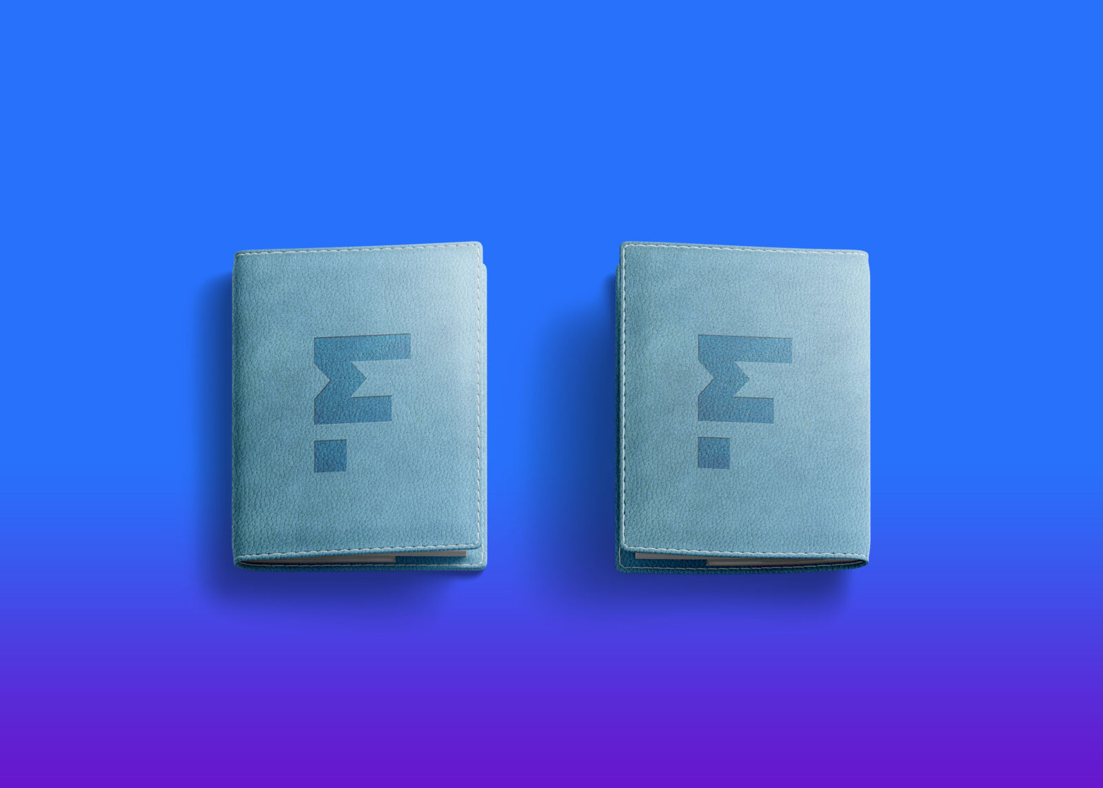 Brand Wallet Logo Mockup