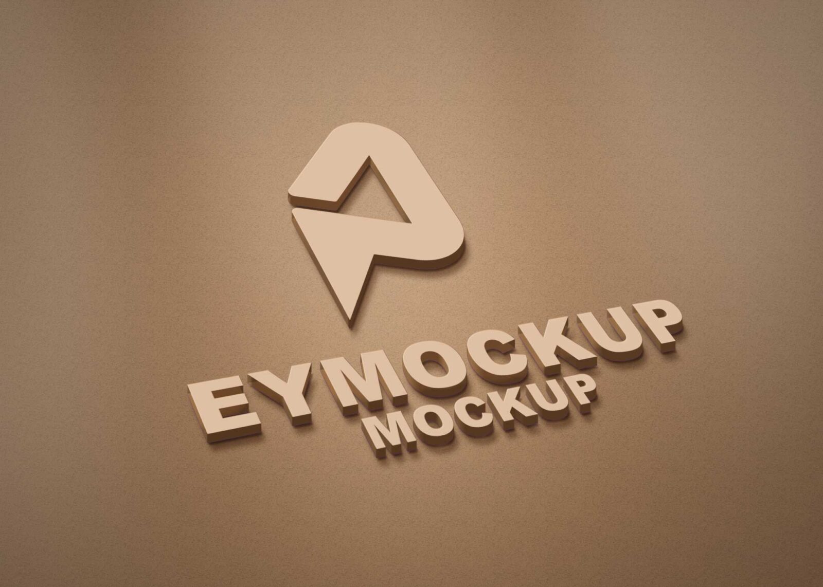 Brown Logo Mockup