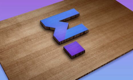 3D Wood Logo Mockup