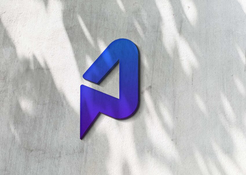 Cement Wall Logo Mockup