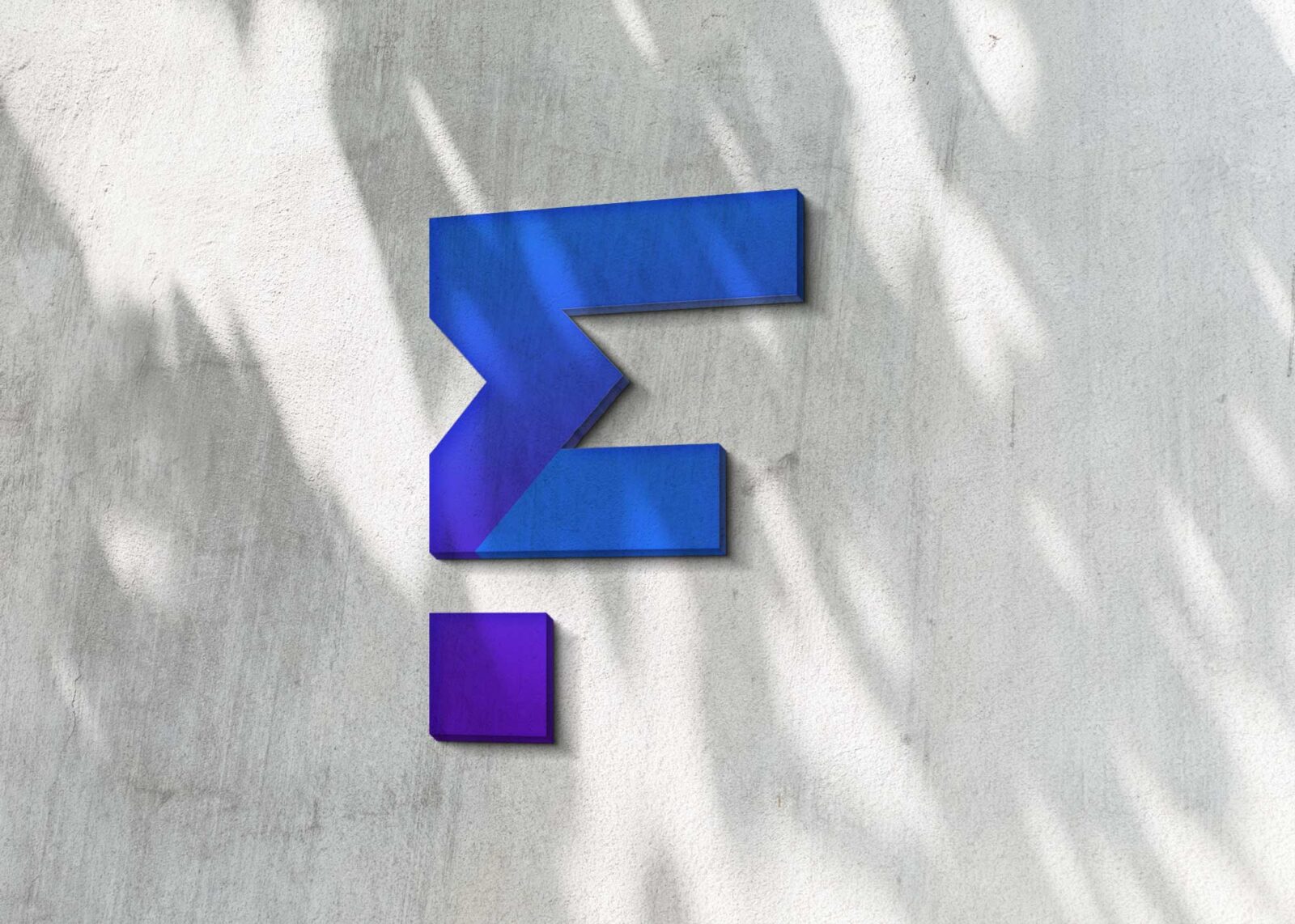 Freebies Wall Logo Mockup
