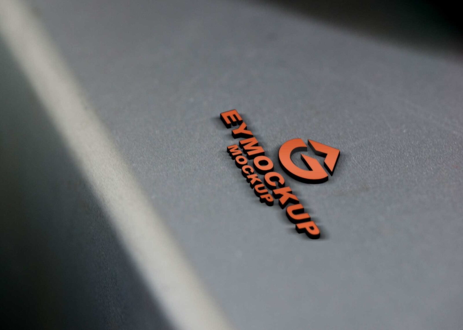 Color Stell 3D Logo Mockup