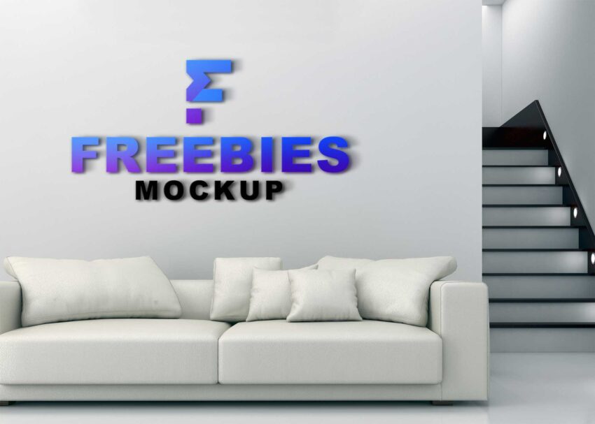 Freebies Event Logo Mockup