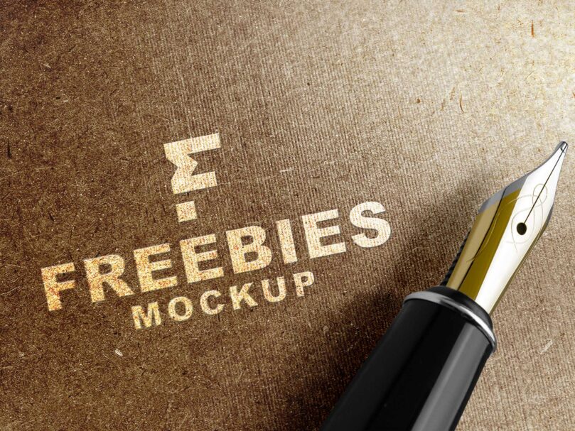 Famous Freebies Logo Mockup