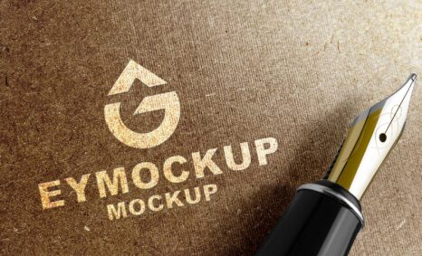 Famous 3D Logo Mockup