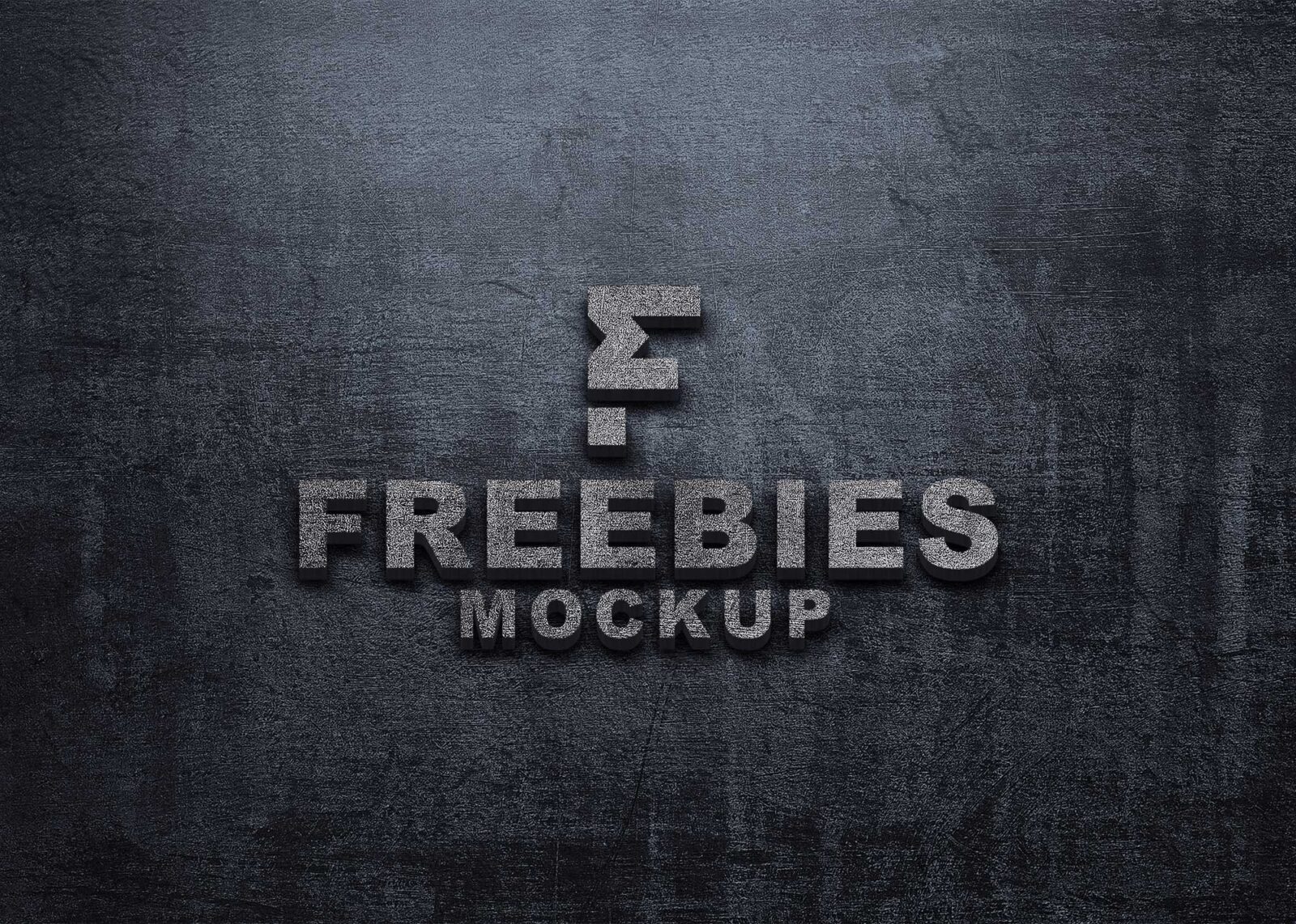 Fire Ashes Effect Logo Mockup