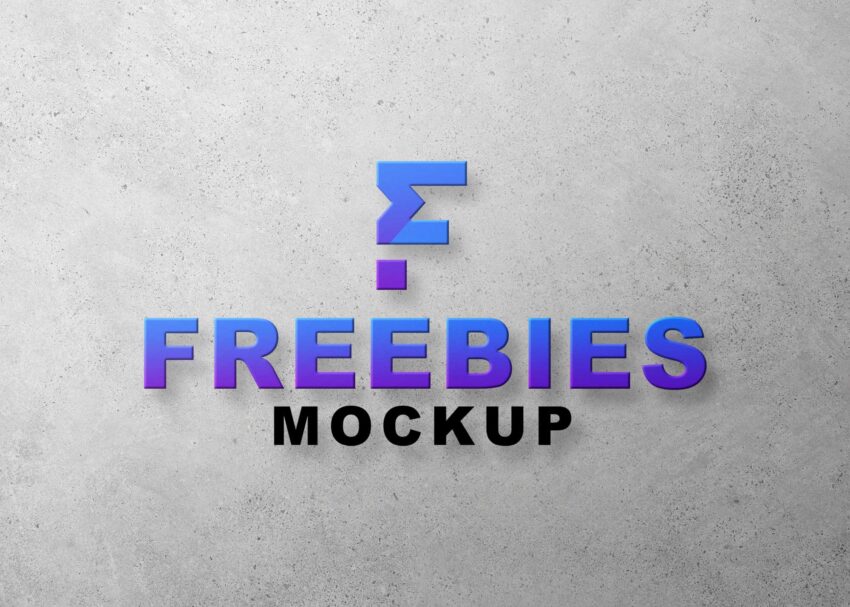Freebies Logo Mockup