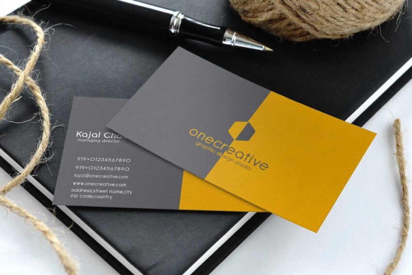 Business Card Mockup PSD Designs