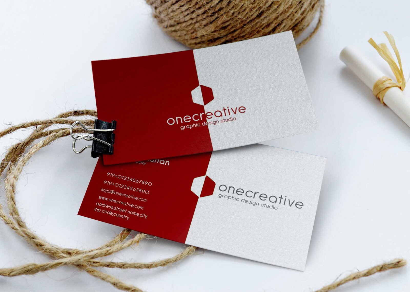 Business Card PSD Mockup