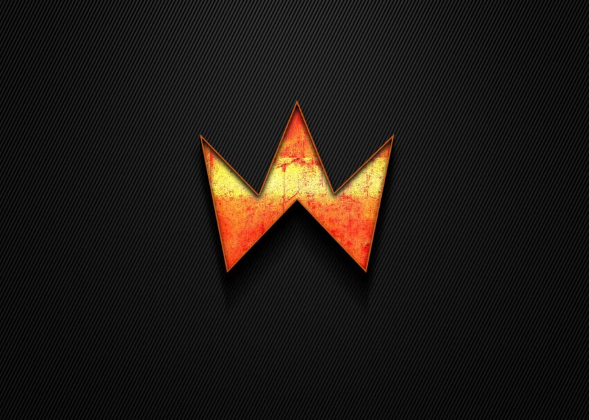 Fire Realistic Logo Mockup