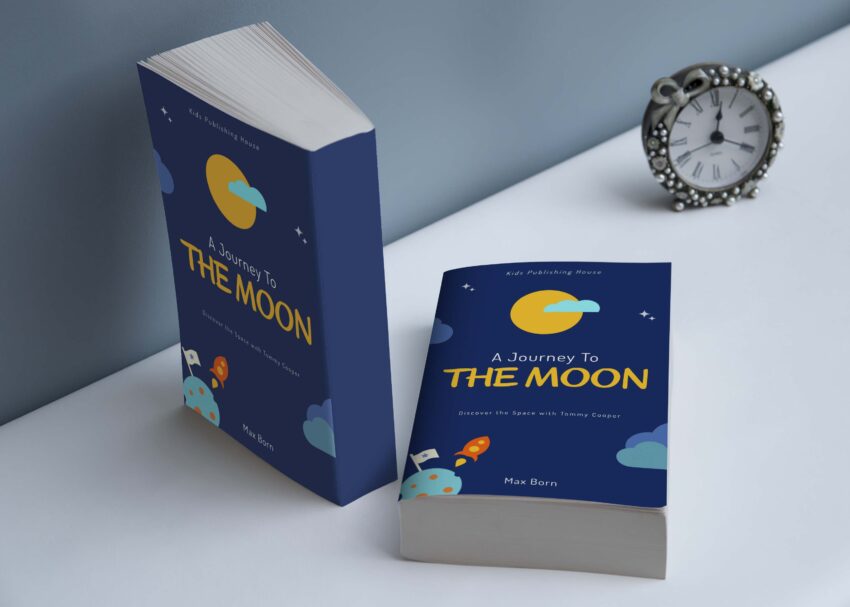 Cool Book Cover Mockup