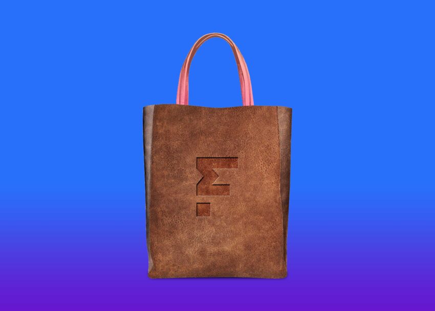 Leather Bag Mockup