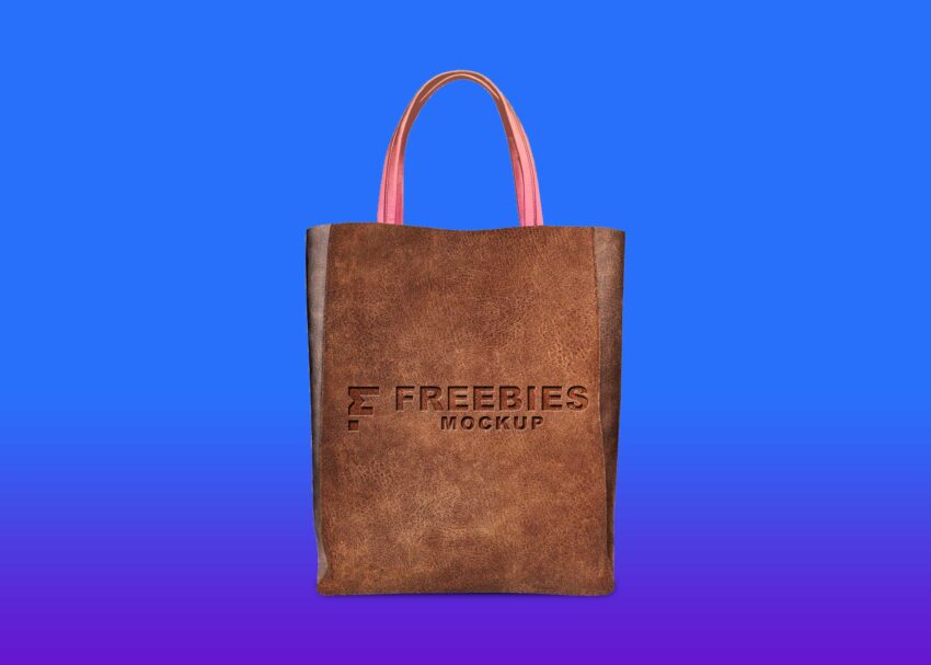 Leather Bag Mockup