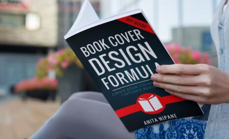 Open Book Cover Mockup