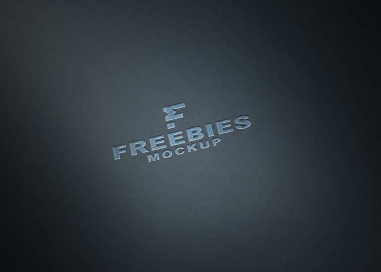 Freebies Plain New Logo Mockup