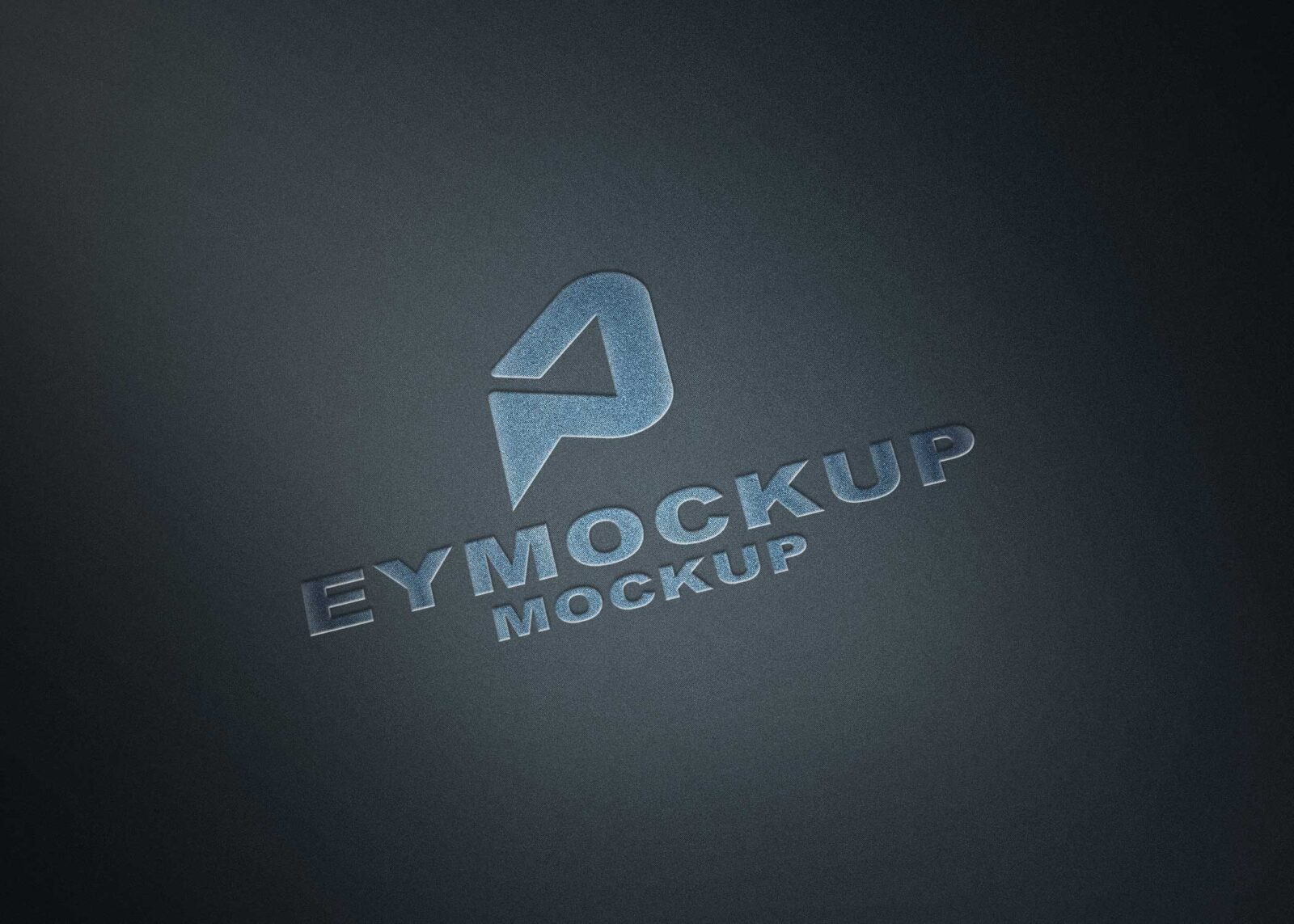 Realistic Plan Logo Mockup