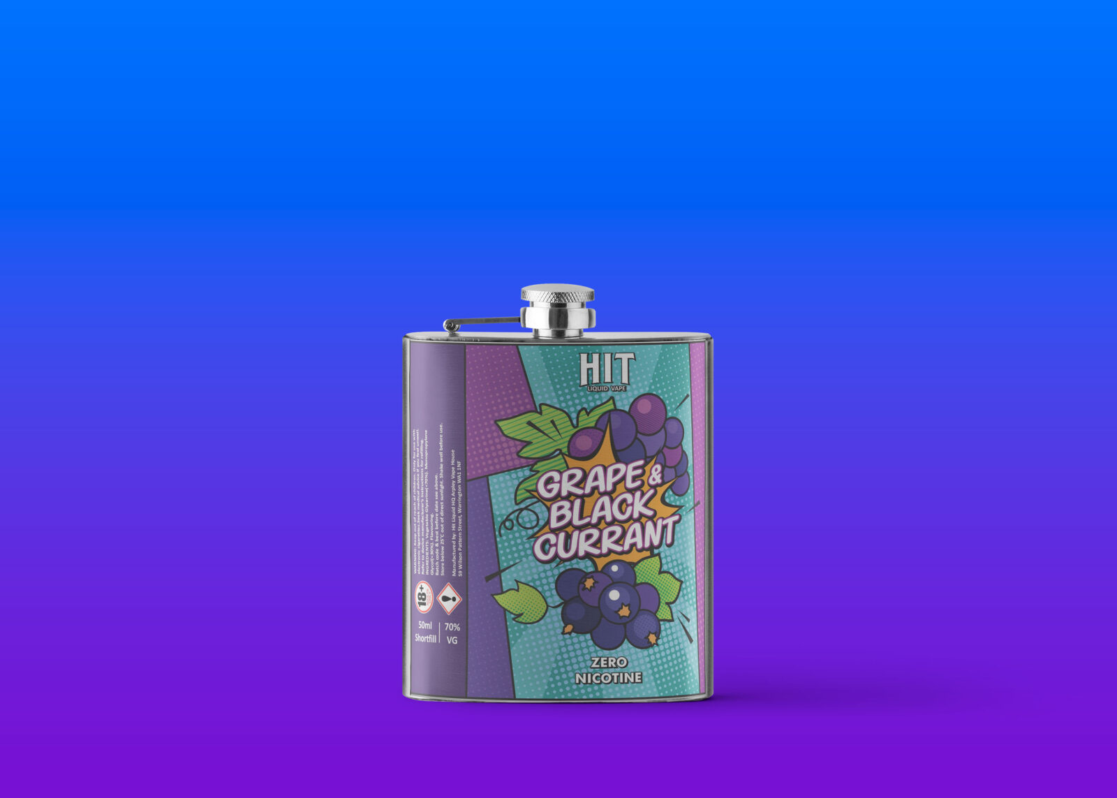 Small Wine Can Mockup
