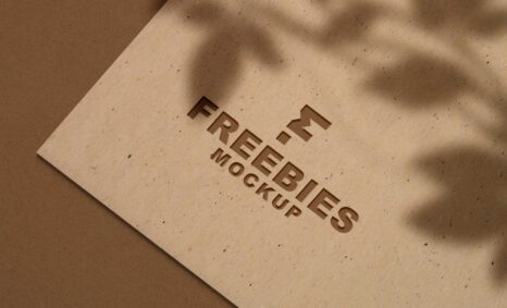 Freebies Game Logo Mockup