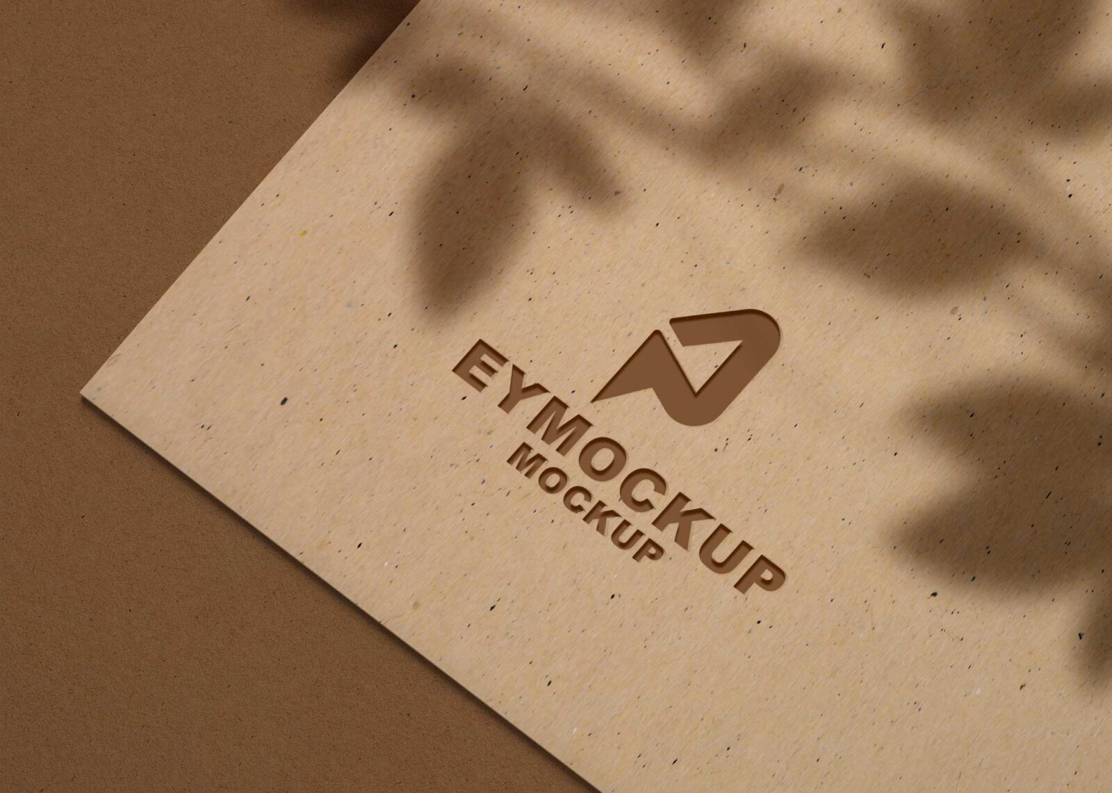 Brown Freebies Logo Mockup