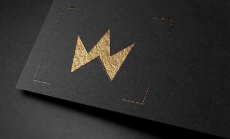Instagram Luxury Logo Mockup