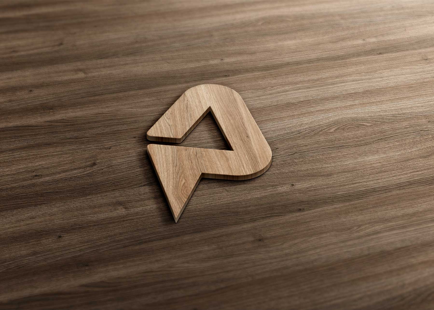 Lion 3D Freebies Logo Mockup