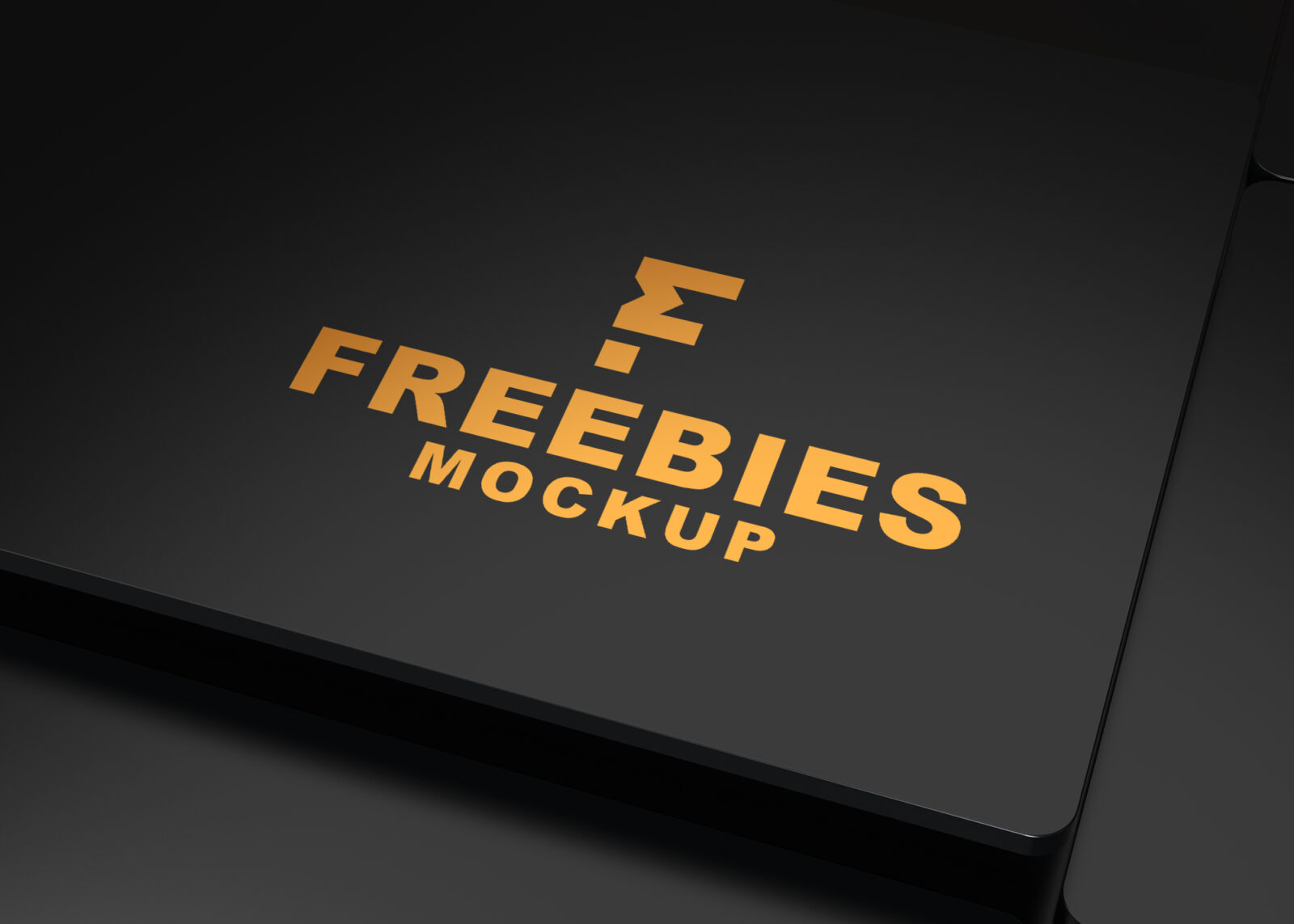 Matte Clean 3D Logo Mockup