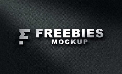 Monogram 3D Logo Mockup