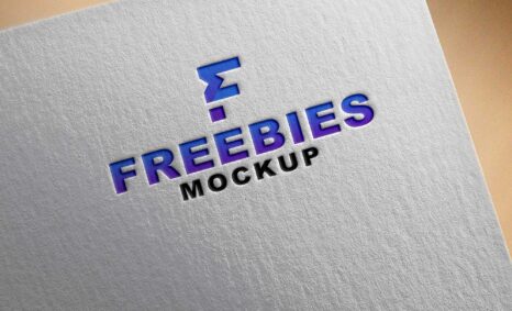 Bright Freebies Logo Mockup