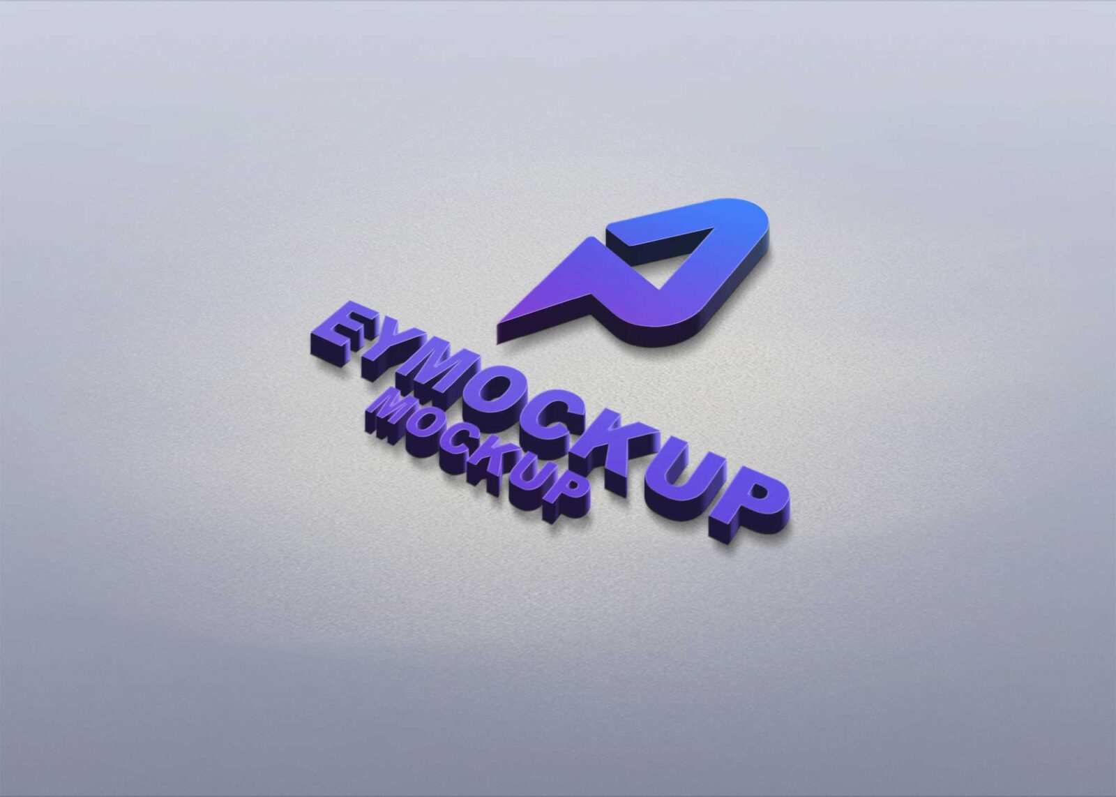 3D Freebies Logo Mockup