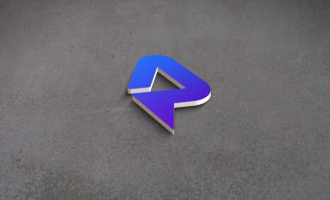 Freebies 3D Logo Mockup