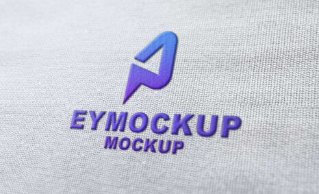 Plain Clothes Embossed Logo Mockup