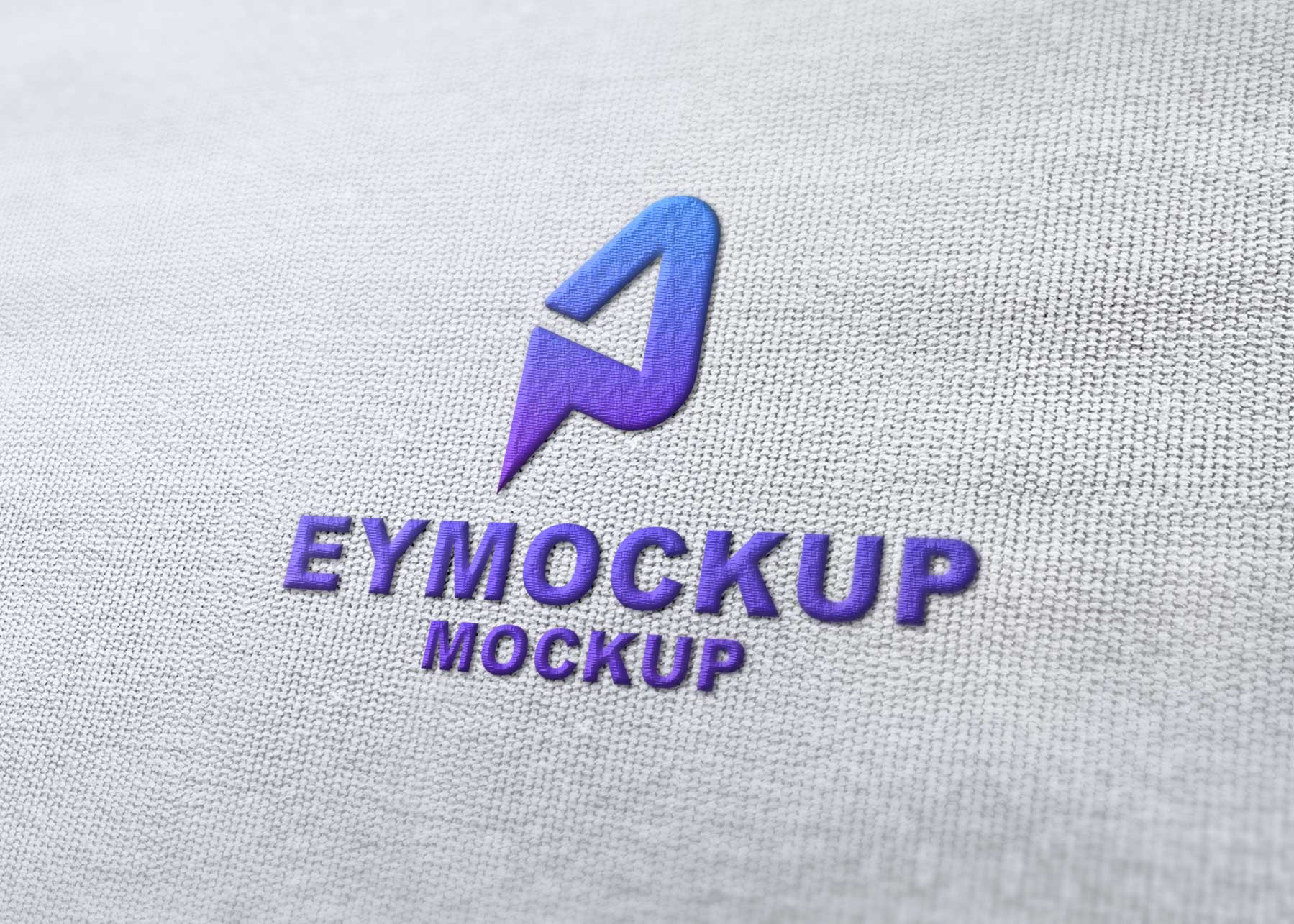 Plain Clothes Embossed Logo Mockup