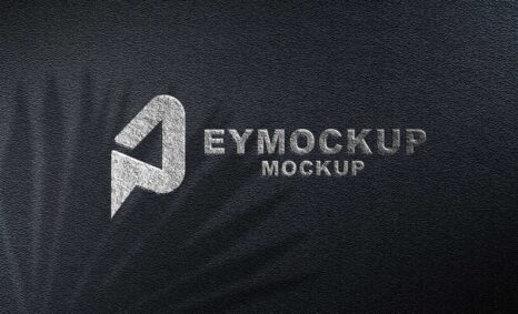 Silver Freebies Logo Mockup