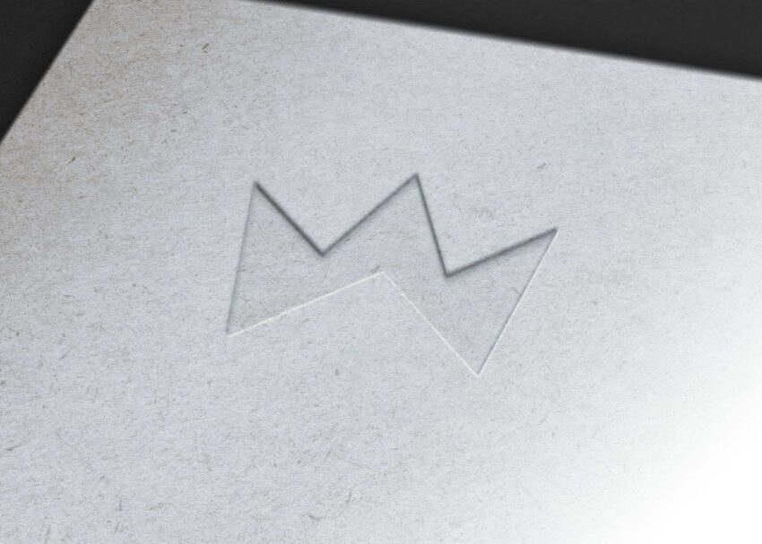 Steel Embross Logo Mockup