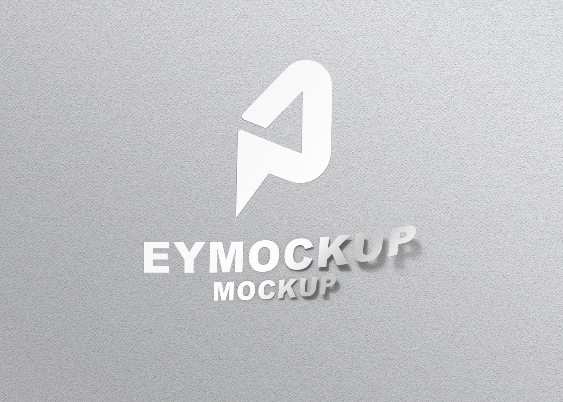 Freebies Sticker Logo Mockup