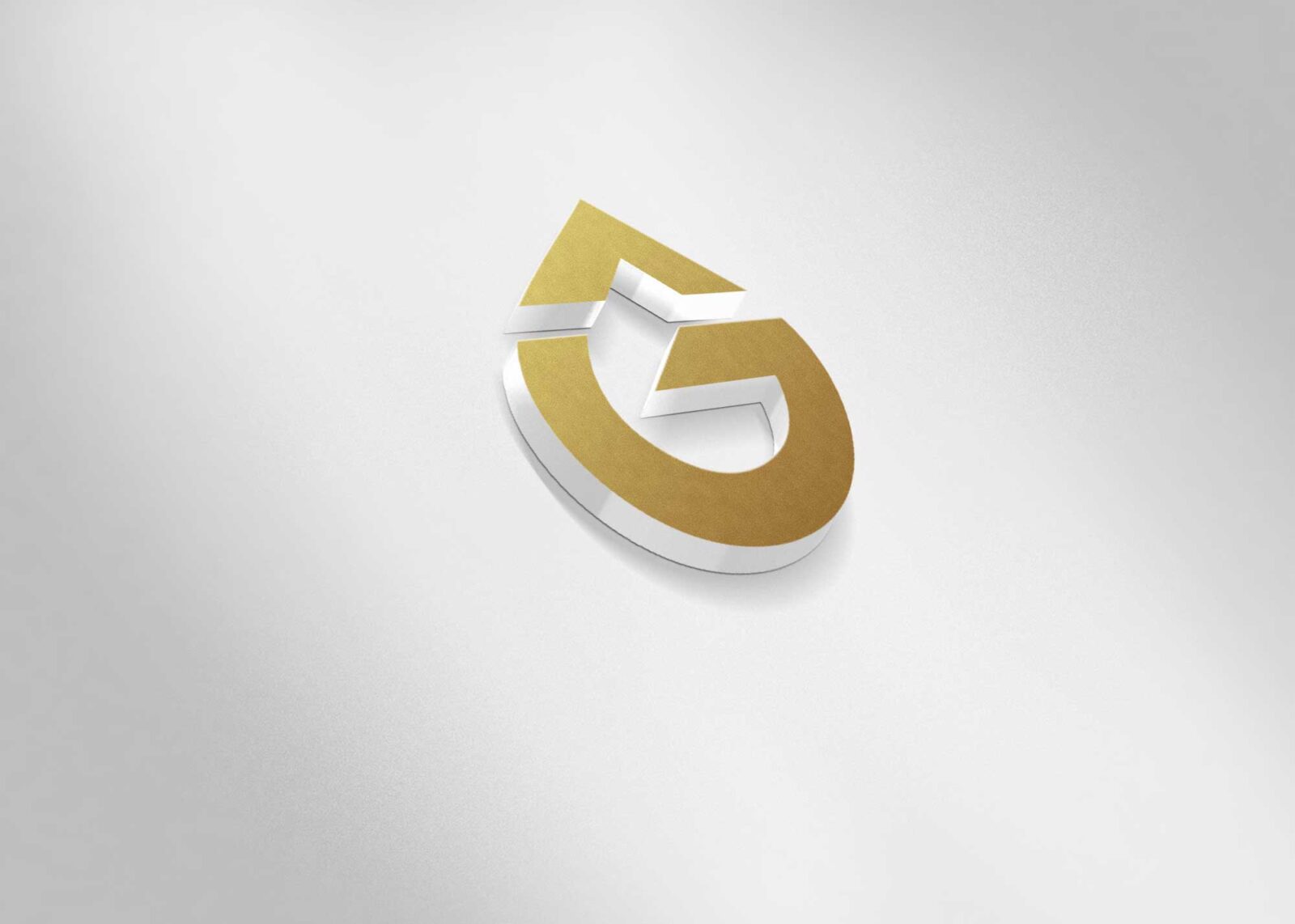 3D Transparent Logo Mockup