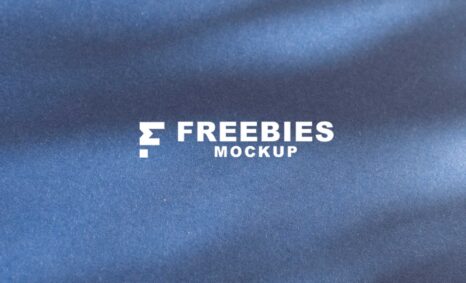 Freebies White Logo Mockup