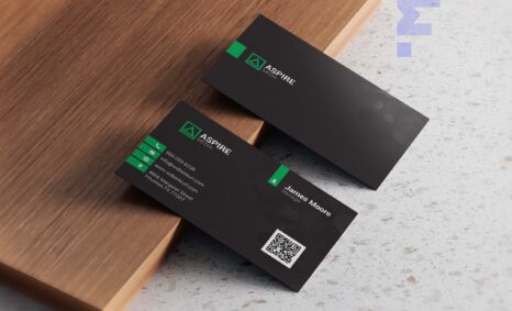 3D Visiting Card Design PSD