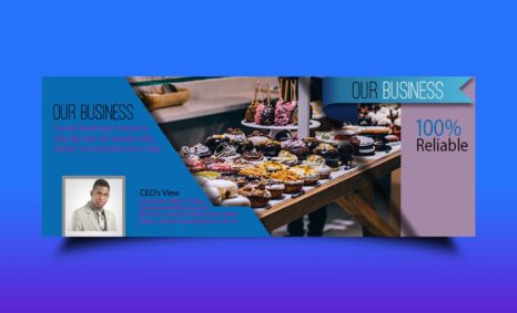Free Bakery Business Banner Template