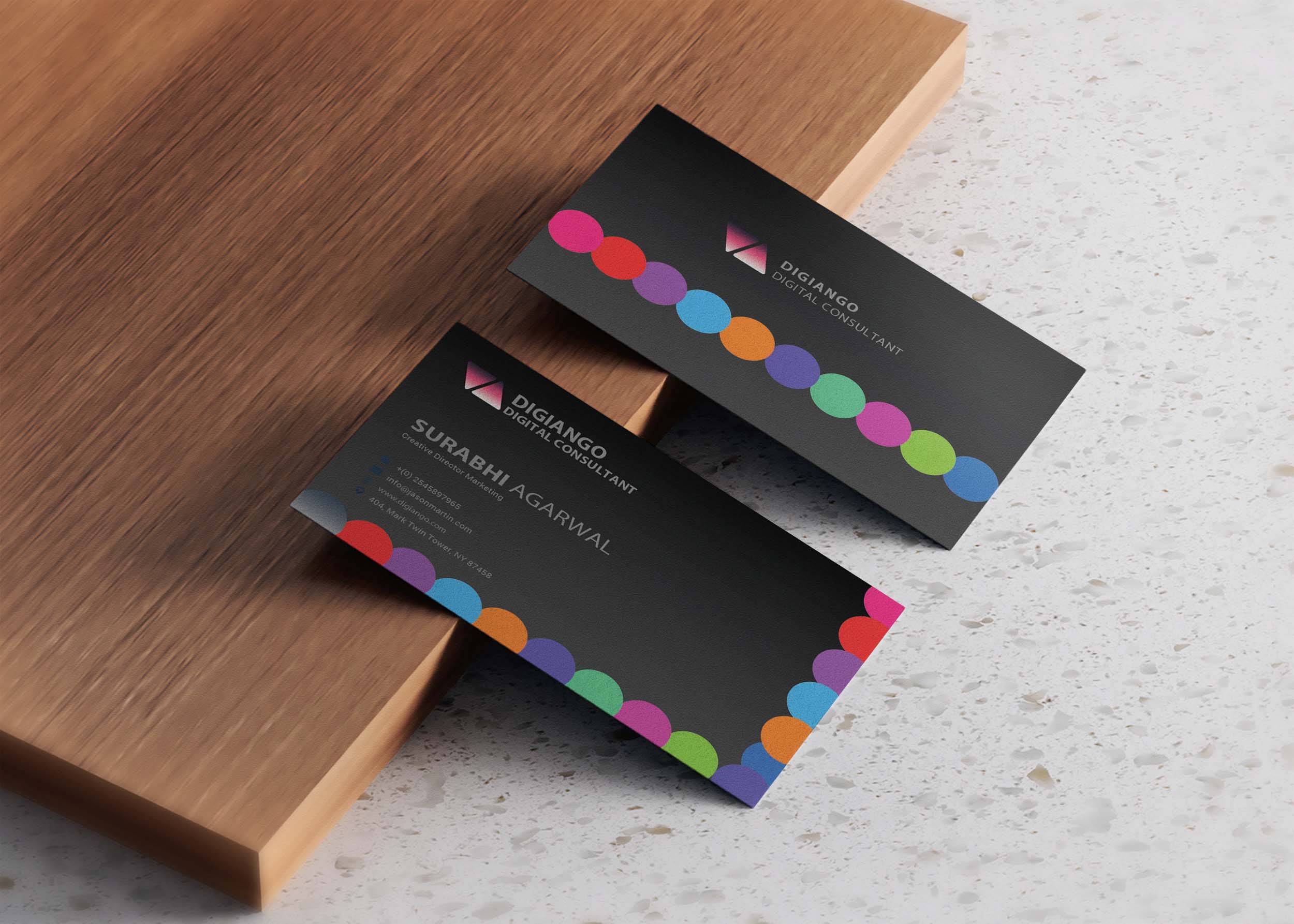 Free Beautiful Visiting Business Card design