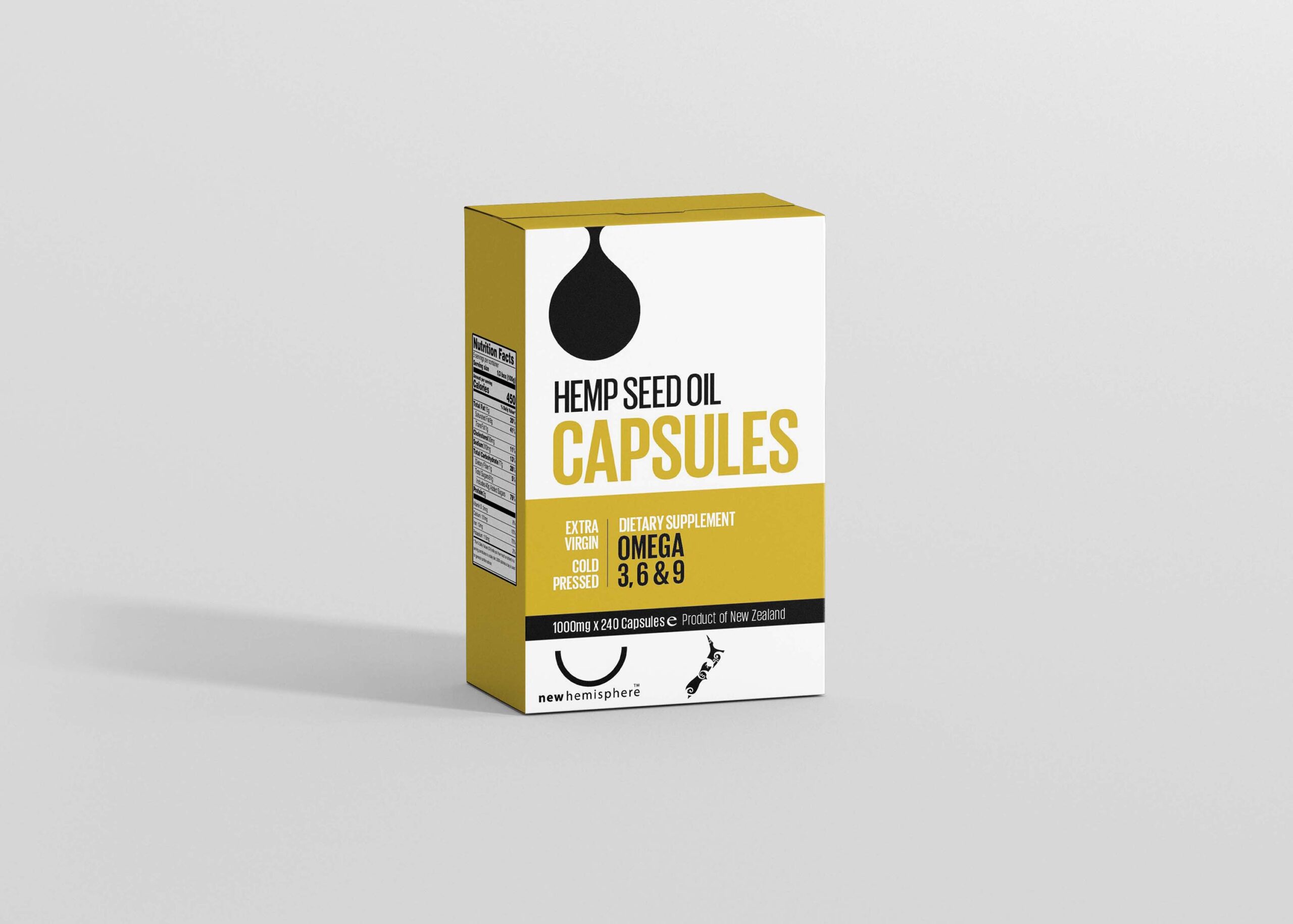 Premium Cereals Oil Box Mockup
