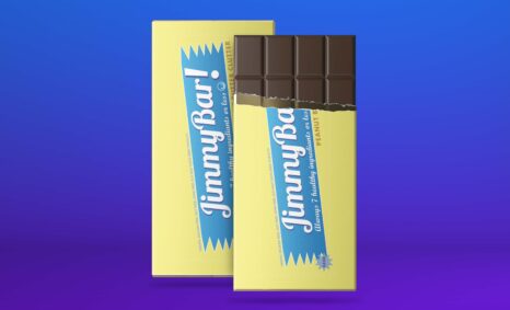 Free Choco Bar Packaging Mockup