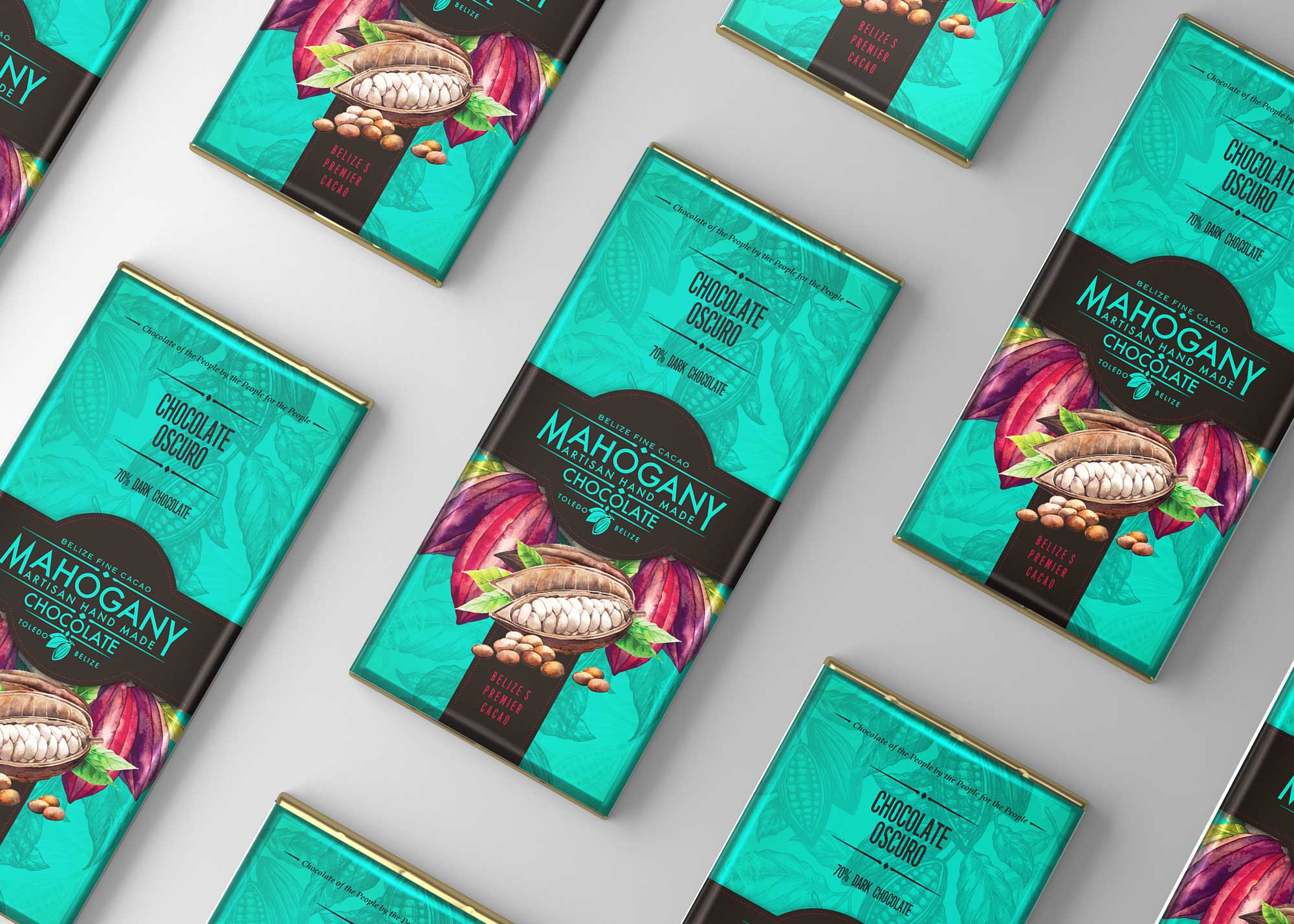 Delicious Belgium Chocolate Bundle Mockup