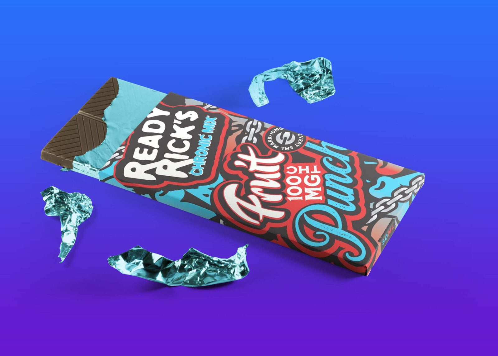 Free Chocolate Design Product Mockup