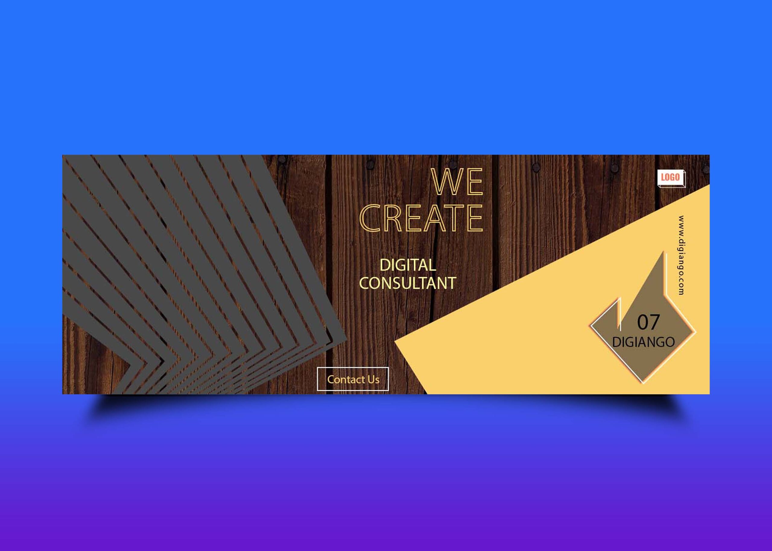 Free Digital Consultant Fb Cover Design