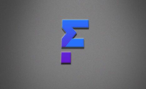 Free F Letter 3D Logo Mockup